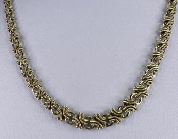 Second Hand 14ct Yellow Gold 18" Fancy Chain - Image 2