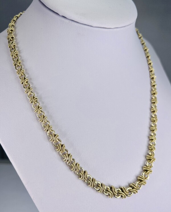 Second Hand 14ct Yellow Gold 18" Fancy Chain - Image 3