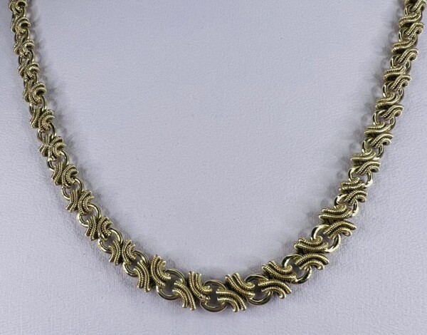 Second Hand 14ct Yellow Gold 18" Fancy Chain - Image 2