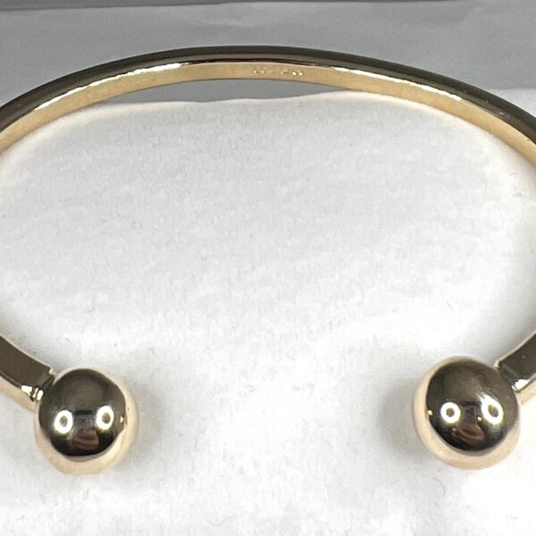 NEW 9ct Yellow Gold Solid Torque Bangle