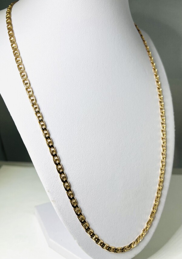 Second Hand 9ct Yellow Gold 22" Anchor Chain