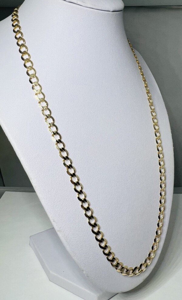 Second Hand 9ct Yellow Gold 24" Curb Chain
