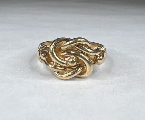Second Hand 9ct Yellow Gold Knot Ring